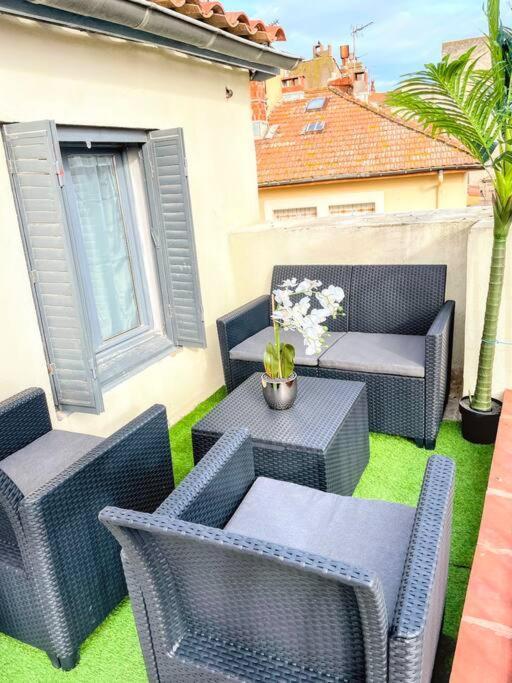 Studio Cosy - 2 Pers - Beziers - Centre - Terrasse - Clim Dış mekan fotoğraf